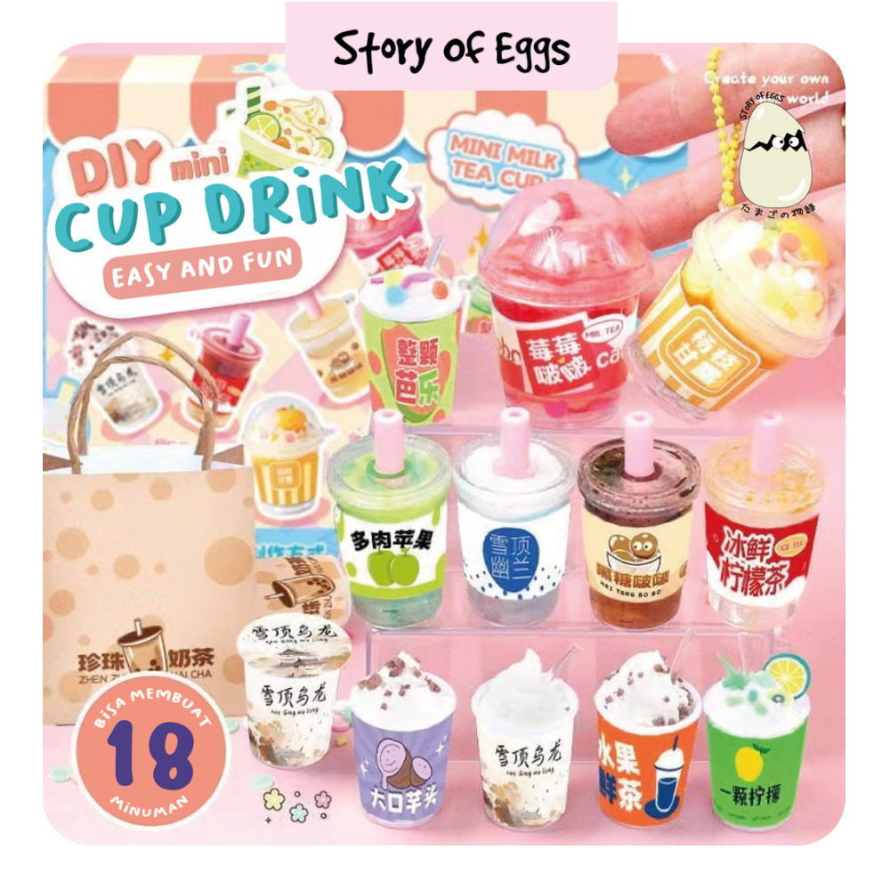 Jual Mainan Anak l Mainan DIY l Mainan Edukasi l Minuman Viral Milk Tea ...