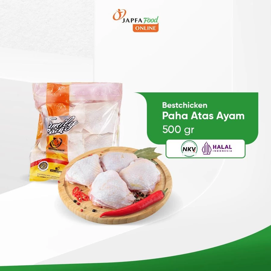Bestchicken Paha Atas Ayam Halal 500 Gr