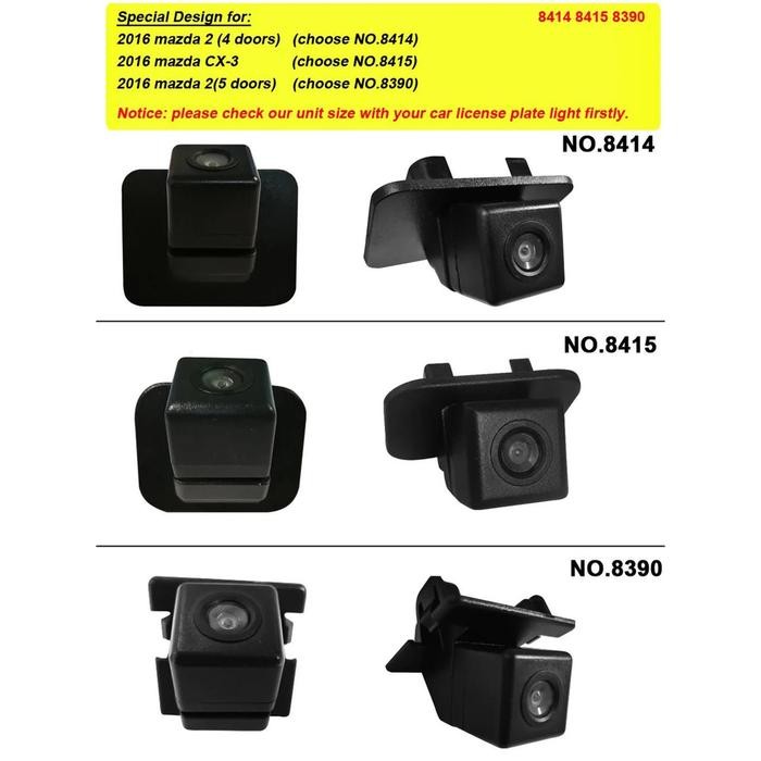 Jual SONY_CCD AUTO MAZDA 2 CX3 AUTO VEHICLE CAR REVERSE CAMERA BACK UP ...