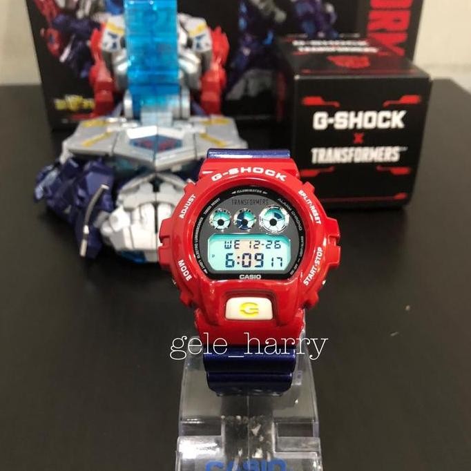 Jual Baru Casio Gshock Transformers Optimus Prime DW 6900TF-SET ...
