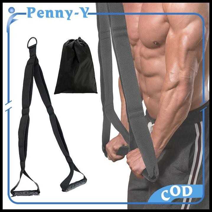Jual Grip Exercise Rope Tiga Tahap Strap Fitness Handle Gym Tali Pull ...