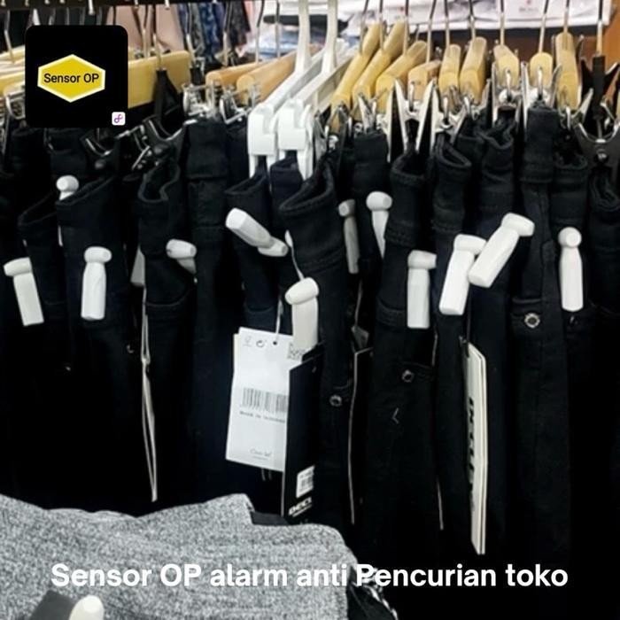 Jual Gis Sensor Op Sepaket Alarm Toko Baju Dual / Sepasang Tiang Sensor ...