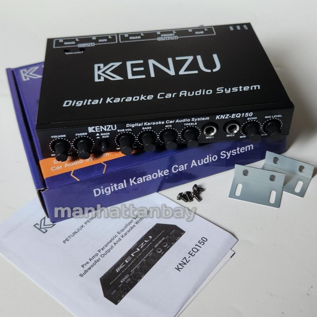 Jual Preamp Parametric Equalizer Mobil Dengan Subwoofer Output Dan ...