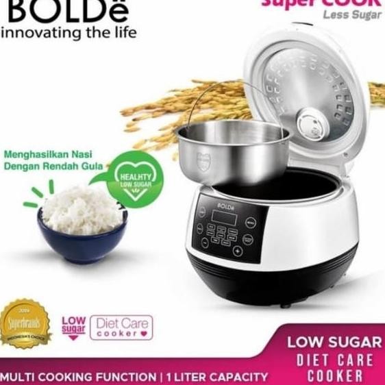 Jual NEW RICE COOKER LESS SUGAR, SUPER COOK LESS SUGAR LITER | Shopee ...