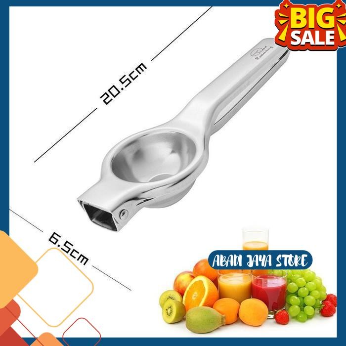 Jual LEMON SQUEEZER STAINLESS ALAT PERAS JERUK LEMON JUICER ORANGE ...