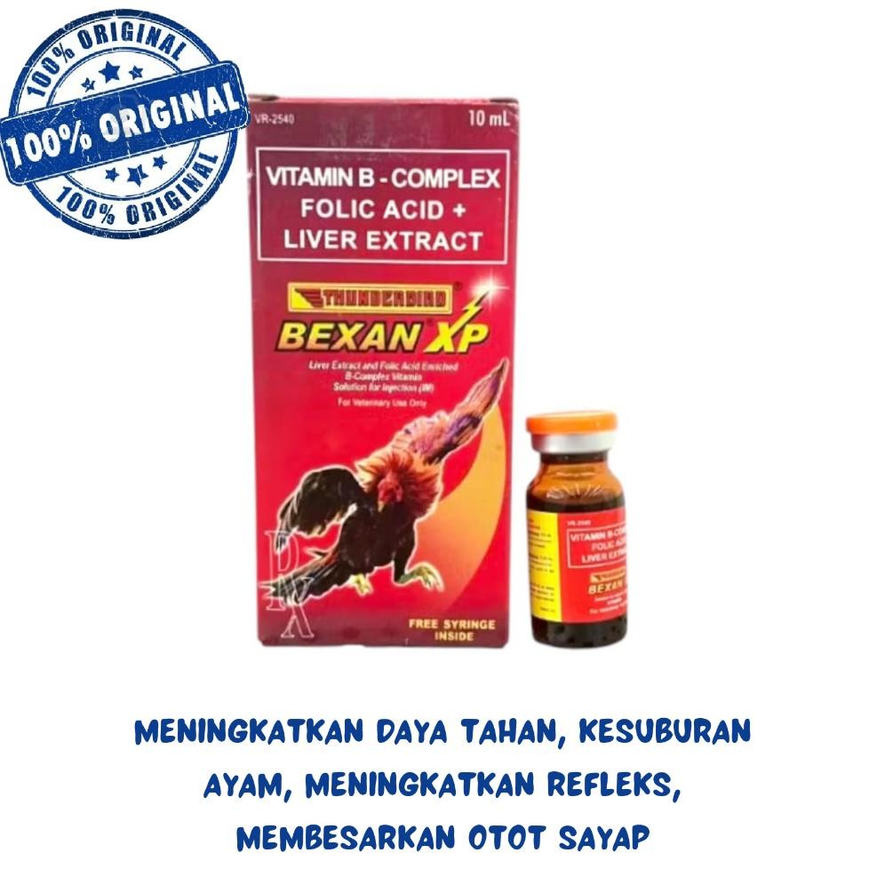Jual Berkualitas Bexan Xp ( 10 Ml ) - Doping Ayam Vitamin Ayam Menambah ...