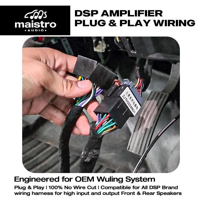 Jual Socket Soket Kabel PNP Processor DSP Amplifier Wuling Air ev ...