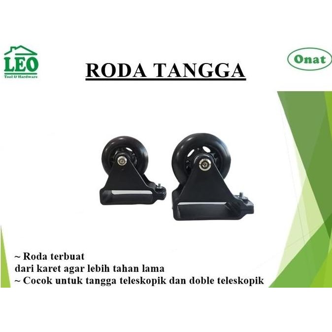 Jual Roda Bantu Tangga Teleskopik Ladder Co | Shopee Indonesia