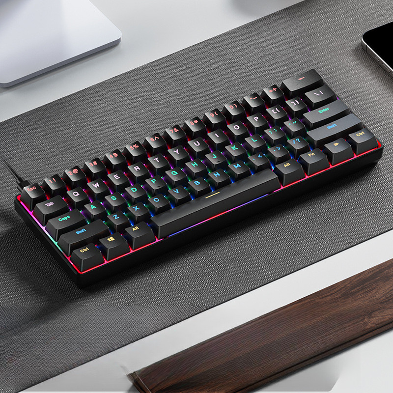 Jual Mechanical keyboard small keyboard dedicated for gaming and ...