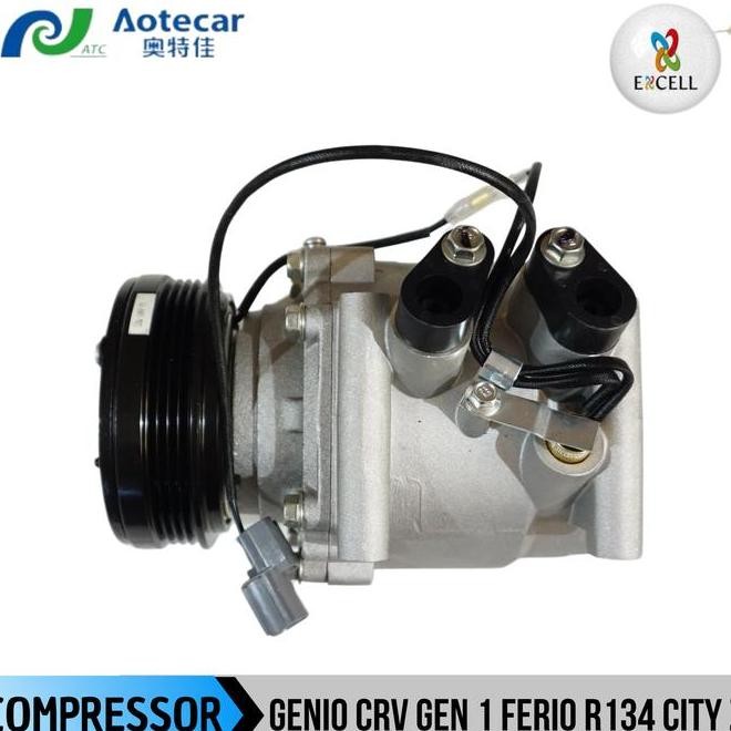Jual Compressor Kompresor Ac Mobil Honda Genio Crv Gen 1 Ferio R134 ...