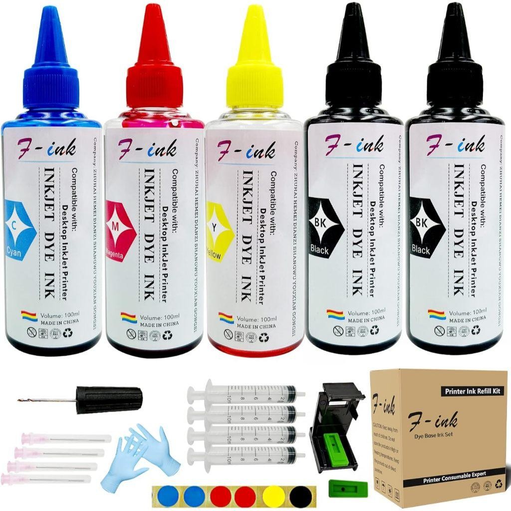 Jual (Paket Bulk 60Ml Size 3.3 Mix All) Black Ink Bottle Compatible ...
