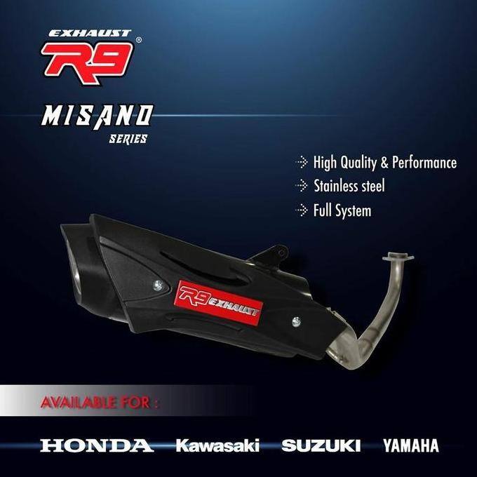 Jual Knalpot R9 MISANO NEW R15 V3 / MT 15 MT15 VVA ORINAL | Shopee ...