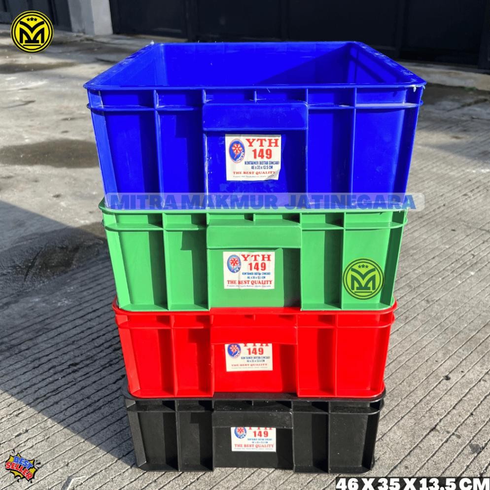 Jual Keranjang Industri 2245 2246 P / Container Box Industri Rapat ...