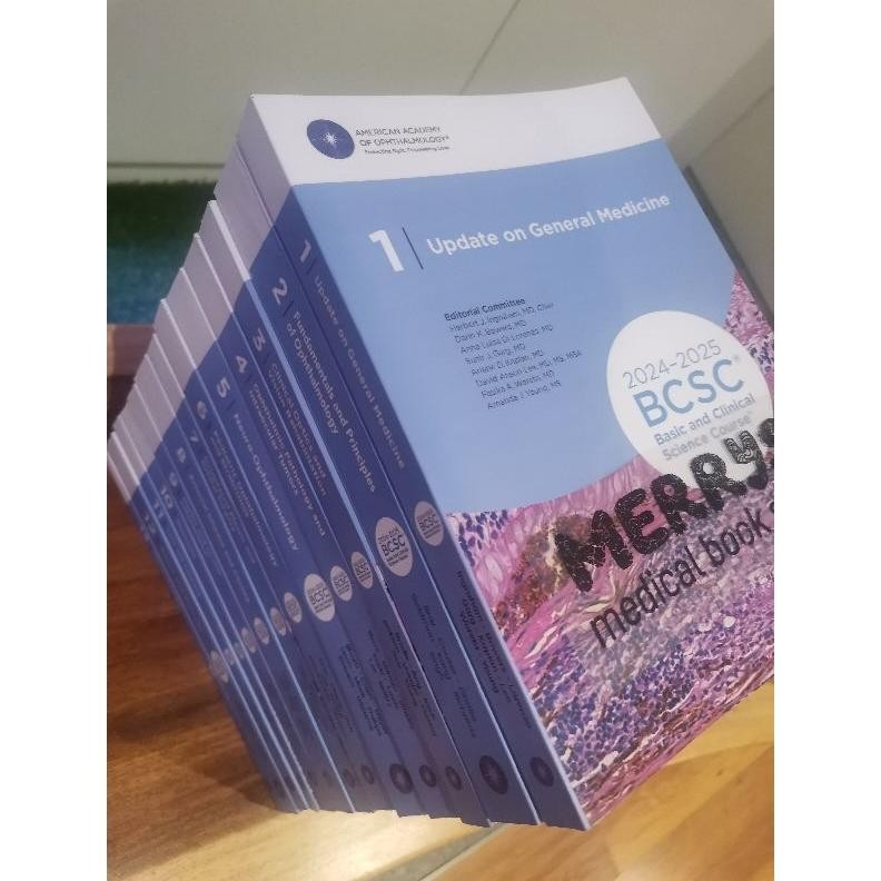 Jual [Full Color/BW] BCSC 2024-2025 Basic and Clinical Science Course ...