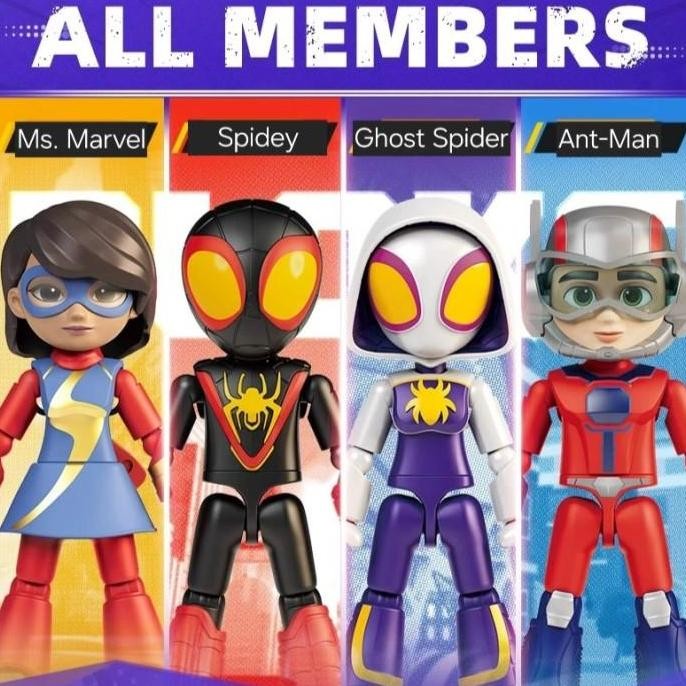 Jual Blokees Marvel Spidey And His Amazing Friends Model Kits Amazing ...