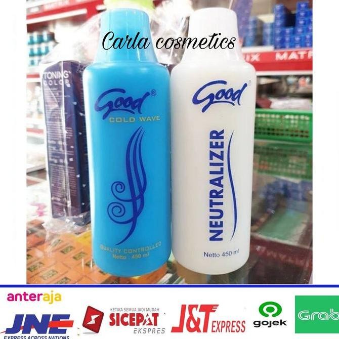 Jual 1 Pasang Obat Kriting Good Cold Wave 450 Ml + Good Neutralizer 450 ...
