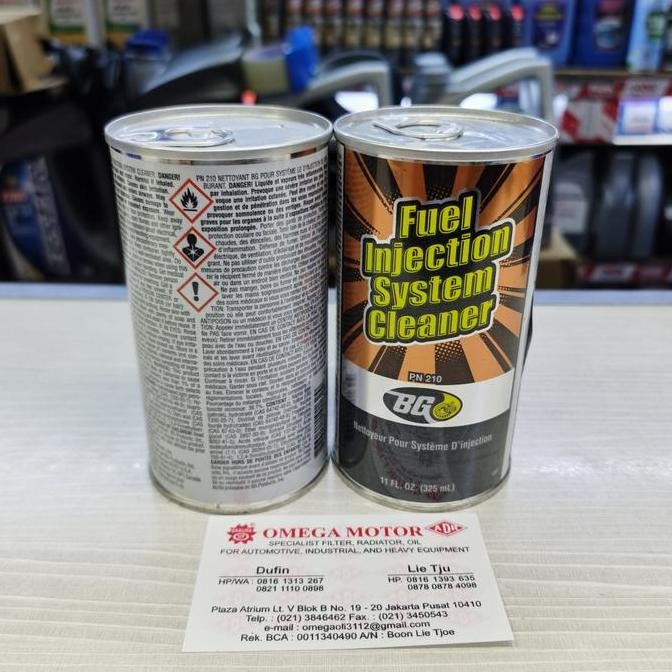Jual BEBAS ONGKIR - bg fuel injection system cleaner 350ml original ...