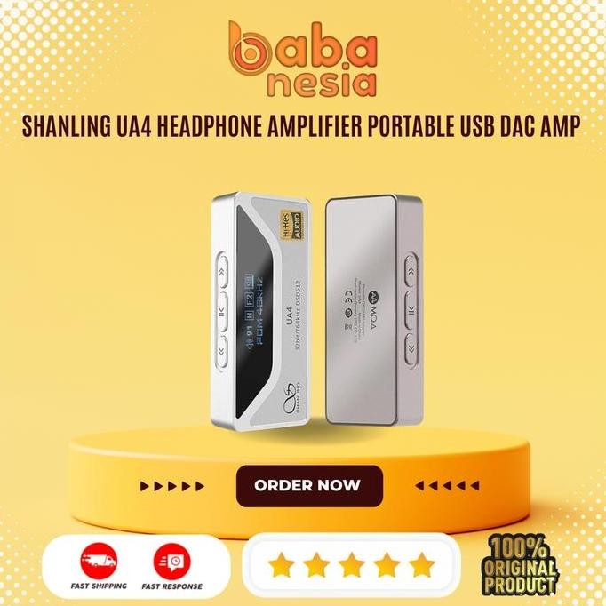 SHANLING UA4 Headphone Amplifier,Portable USB DAC El Salvador - View #3