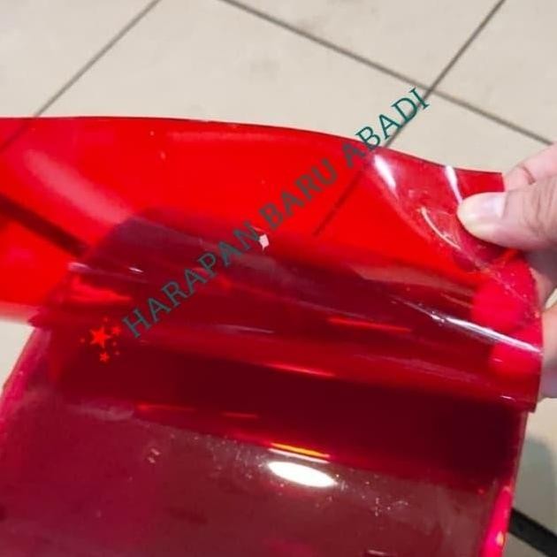 Jual Tirai Plastik Pvc Strip Curtain Merah Meteran | Shopee Indonesia