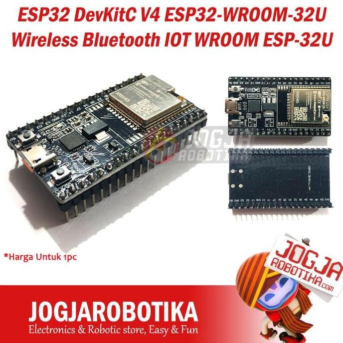 Jual Esp32 Devkitc V4 Esp32-Wroom-32U Wireless Bluetooth Iot Wroom Esp ...