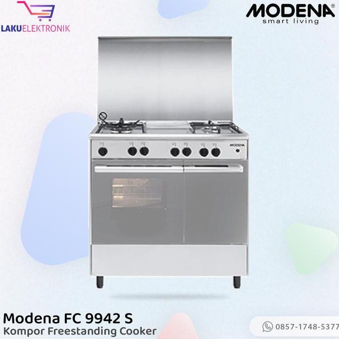Jual Kompor Gas Oven Free Standing Modena FC 9942 S - Freestanding ...