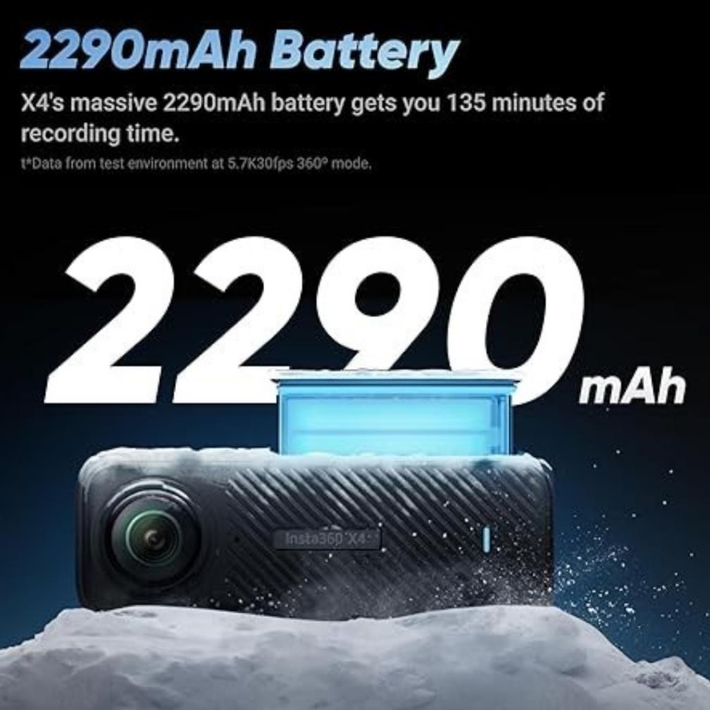 Jual LS Insta360 X4 Ultimate 8K 360 Action Cam Insta 360 ONE X4 360 ...