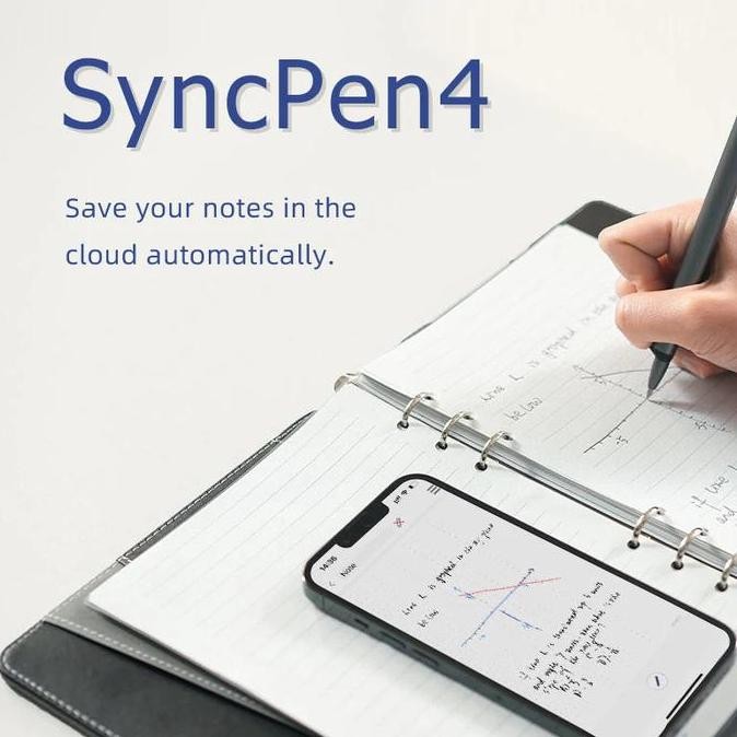 Jual SyncPen4 Digital Notebook Bluetooth Notepad Sync Erasable Reusable ...