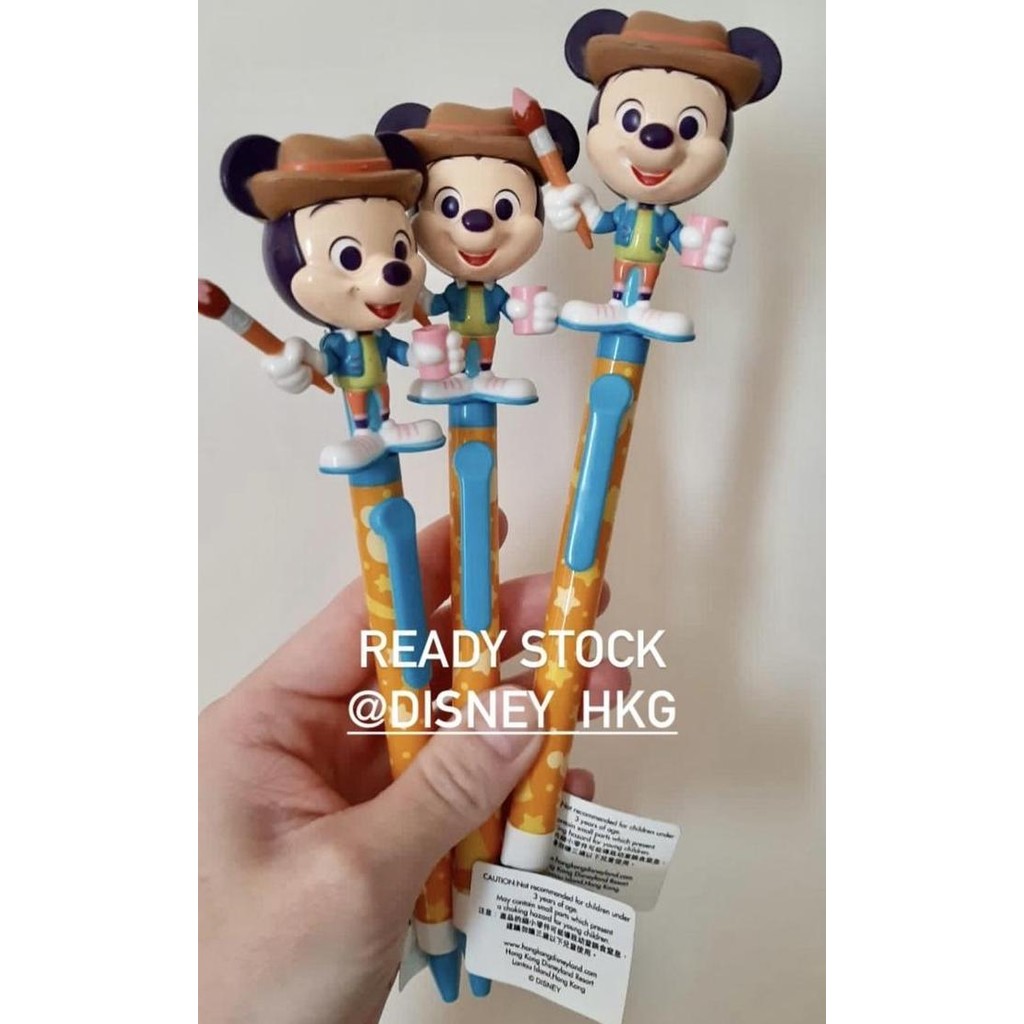 Jual Ballpoint Pulpen Fancy Mickey Mouse Disney Original New Stok ...