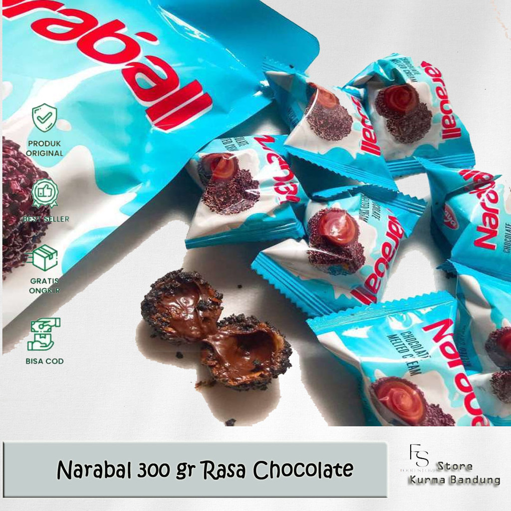 Jual Naraball Naraya Cokelat Melted Cream 300g / Naraya Narabal ...