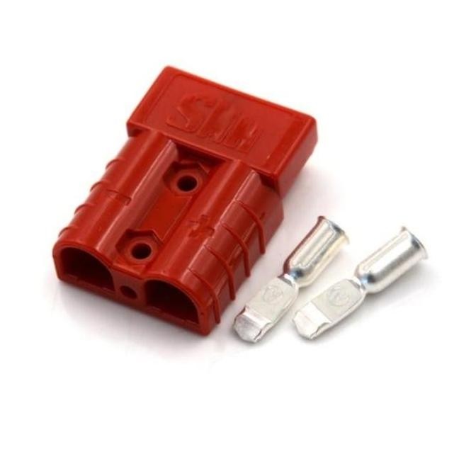 Jual Socket Battery Anderson REMA 50A For Forklift / Aki murah | Shopee ...