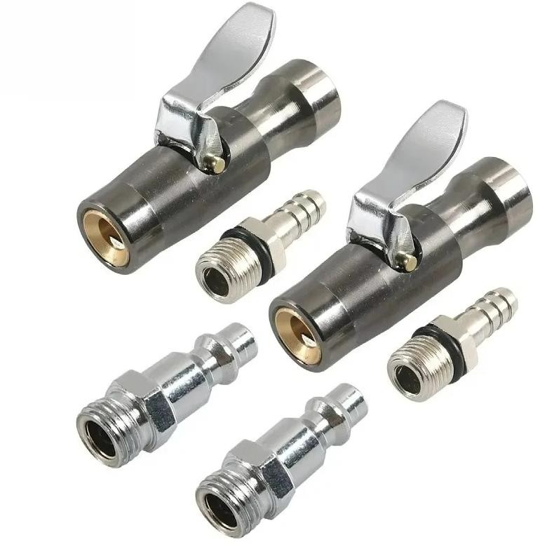 Jual Tat Copper Self-Locking Air Chuck Thread Inflator Double Teeth ...