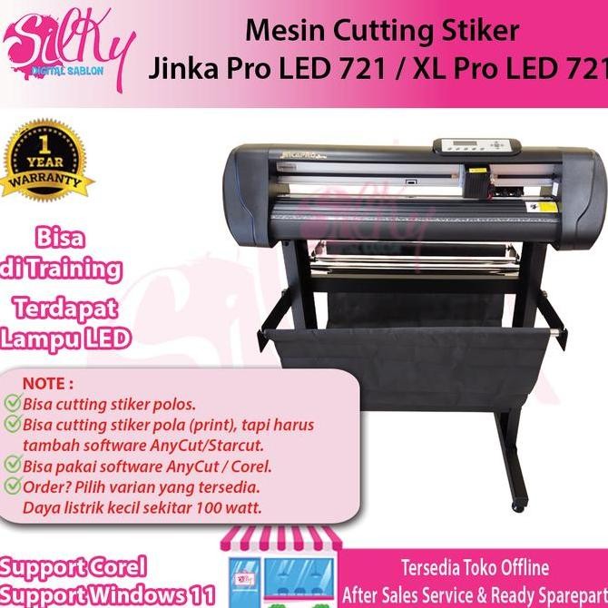 Jual Mesin Cutting Sticker Jinka PRO LED / XL PRO 721 LED | CorelDraw ...