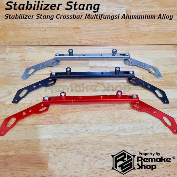 Jual Ready Breket Multifungsi Crossbar Stabilizer Stang Spion Handlebar ...