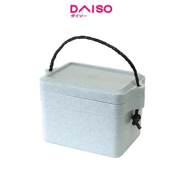 Jual Daiso Foam Cooler Box -4.8L - 1.26gal - Gray Color- | Shopee Indonesia