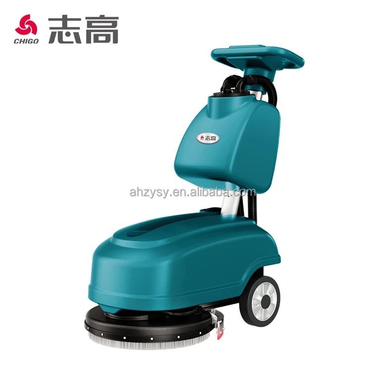 Jual Intelligent Electric Floor Scrubber New Commercial Automatic ...