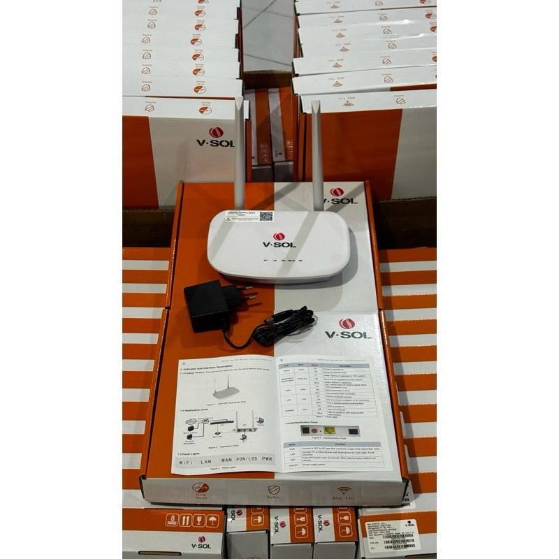 Jual PV MODEM ONU XPON VSOL V2801RGW / GLOBAL GL-01 1GE WIFI ONT EPON ...
