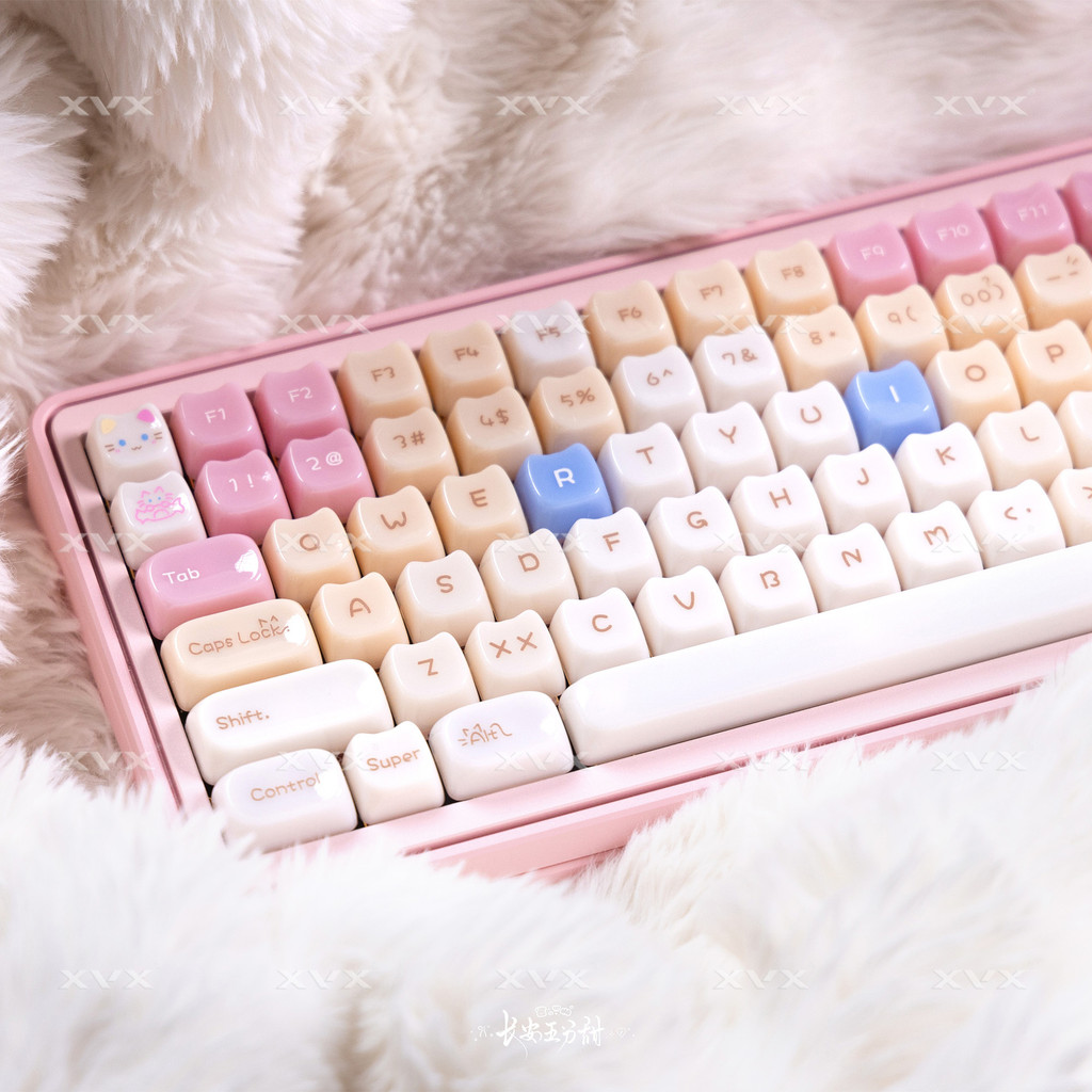 Jual XVX Keycap Candy Cat Ragdoll Cat Cute Smooth Surface PC ...