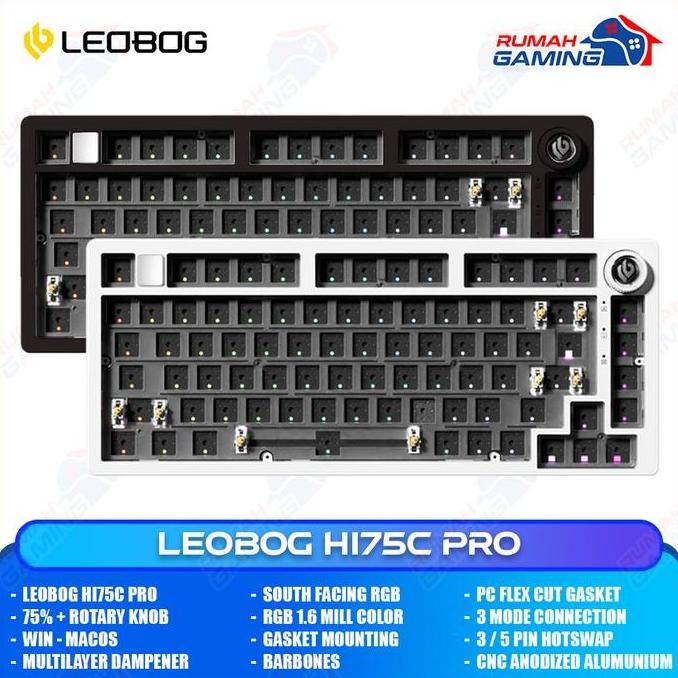 Jual Leobog Hi75C Pro - 75% - 3 Mode - Aluminum - Gasket Mount - Flex ...