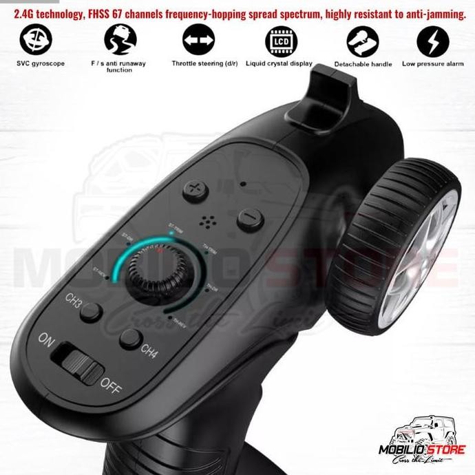 Jual Tx4 2.4Ghz 4Ch Radio System Transmitter Controller Ga-4H-Tx Remote ...