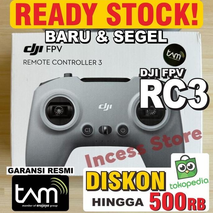 Jual DJI FPV Remote Controller 3 For DJI Avata 2 Resmi TAM Drone ...
