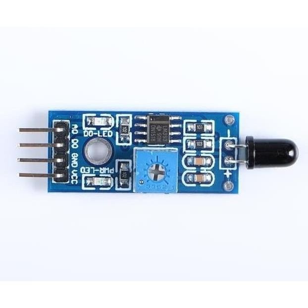 Jual Ir Infrared Flame Detection Fire Detector Sensor - Api Module 4 ...