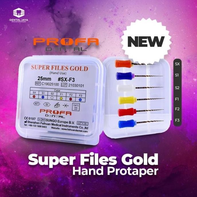 Jual Endofile Profa Superfile Handfile Protaper Co | Shopee Indonesia