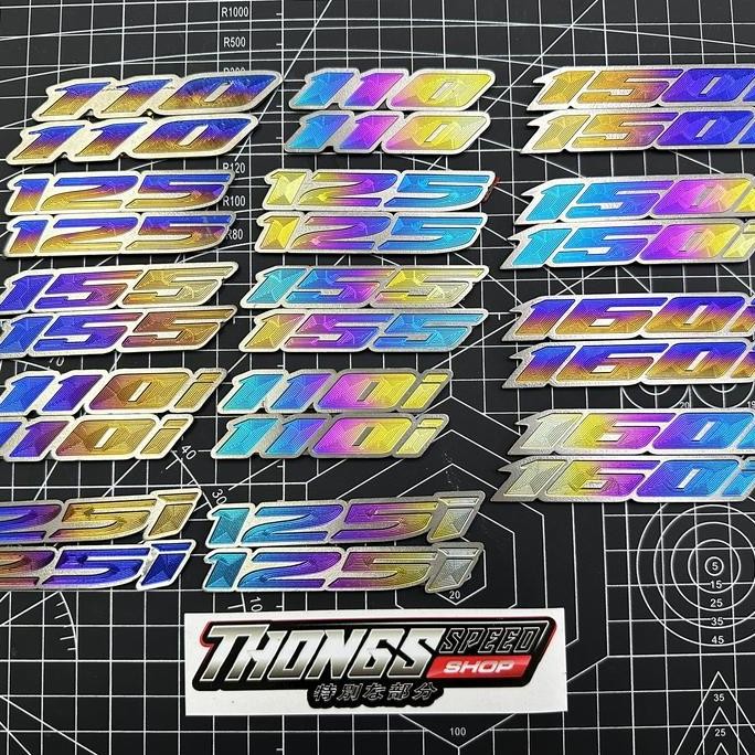 Jual Emblem titanium 110 125i 150i | Shopee Indonesia