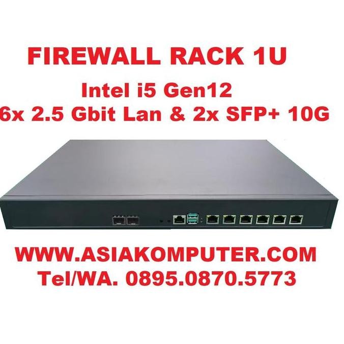 Jual Server 1U Rack I5 Firewall Pfsense Utm 8Lan 8 Lan Sfp Router ...