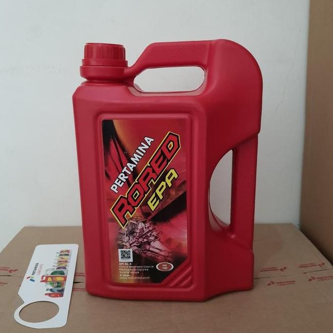 Jual Oli TRANSMISI / GARDAN Pertamina RORED EPA 140 4 Liter | Shopee ...