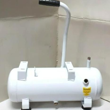 Jual Tangki /Tabung Kompresor Oilless 9ltr berikut Karet kaki & Nepel ...