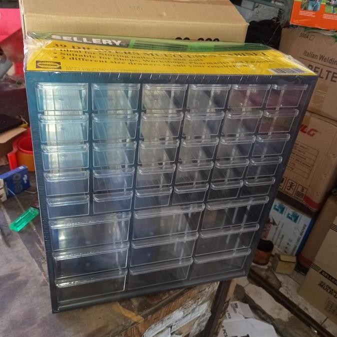Jual SELLERY RAK PENYIMPANAN KOMPONEN BAUT 39 SLOT BAHAN MIKA | Shopee ...