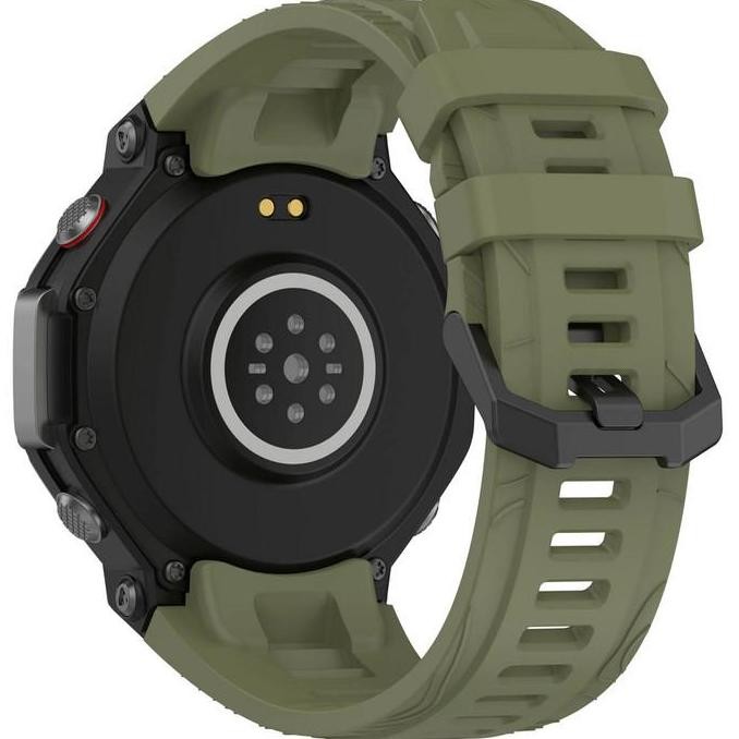WIIKAI Replacement Watch Strap Bands,Compatible For Amazfit T-Rex 3 Nylon Watch Band Replacement Strap.(Army Green - View #9