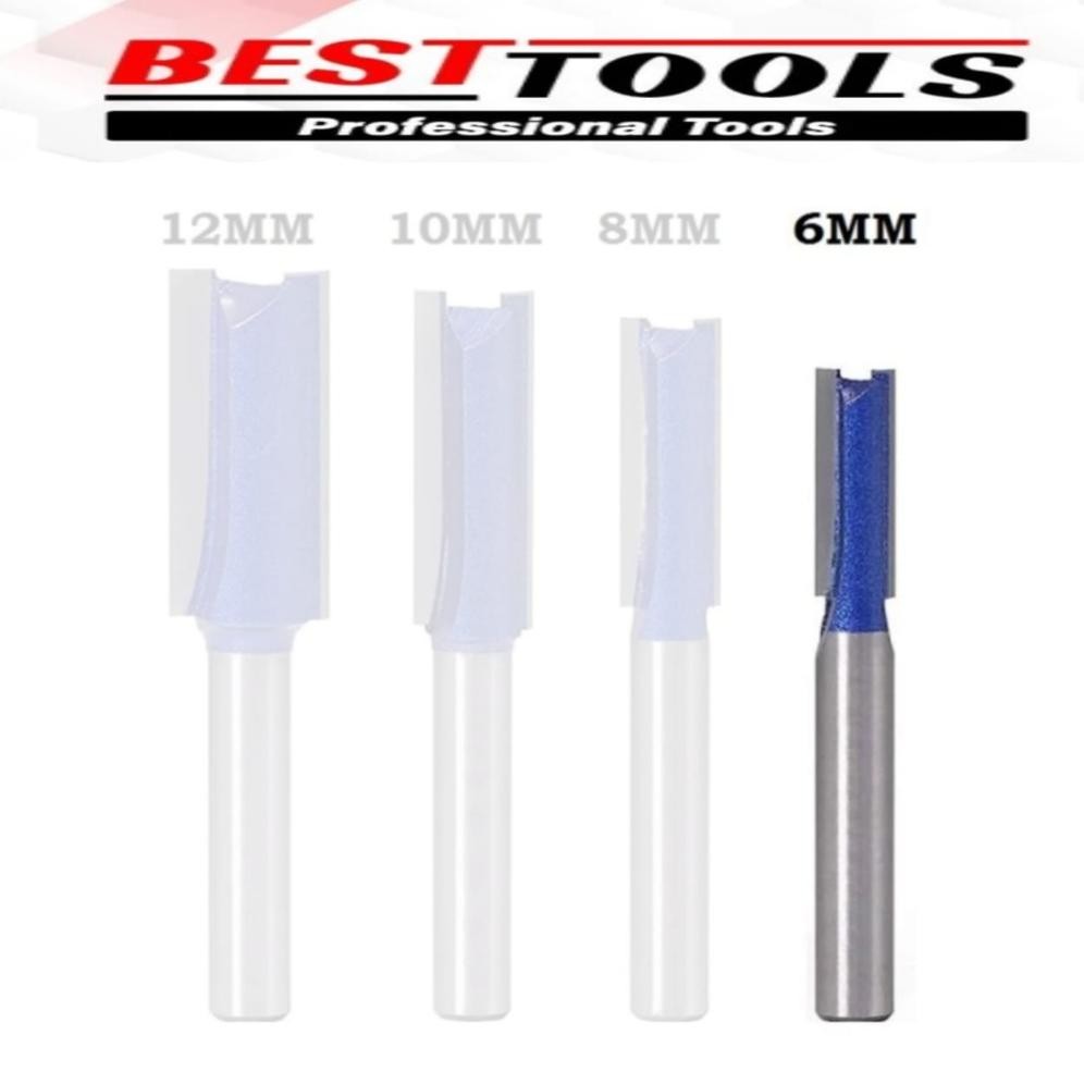 Jual Special Mata Router Profil Straight Tct 6Mm 8Mm 10Mm 12Mm Double ...