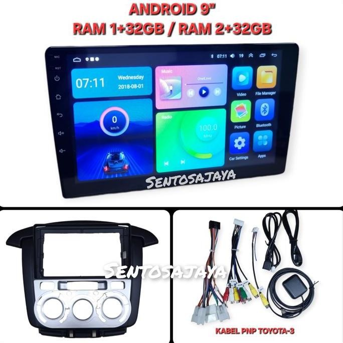 Jual NEW Paket Headunit Android 9Inch TOYOTA INNOVA TIPE G/E TAHUN 2011 ...